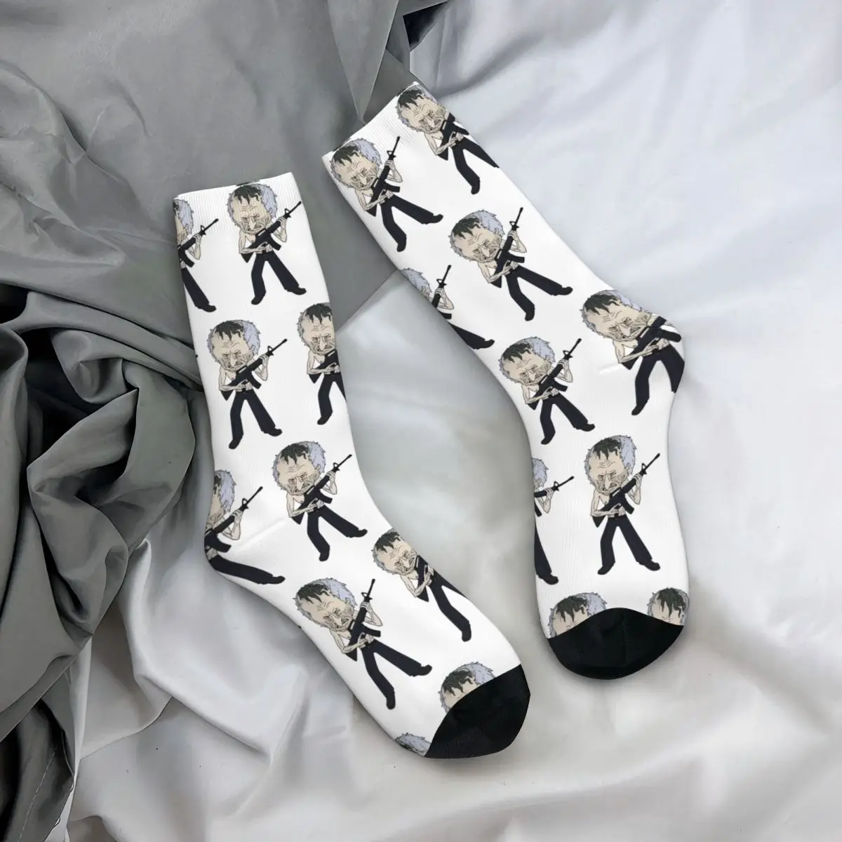 Осенне-зимние цветные носки для женщин и мужчин с улыбающимися друзьями но это