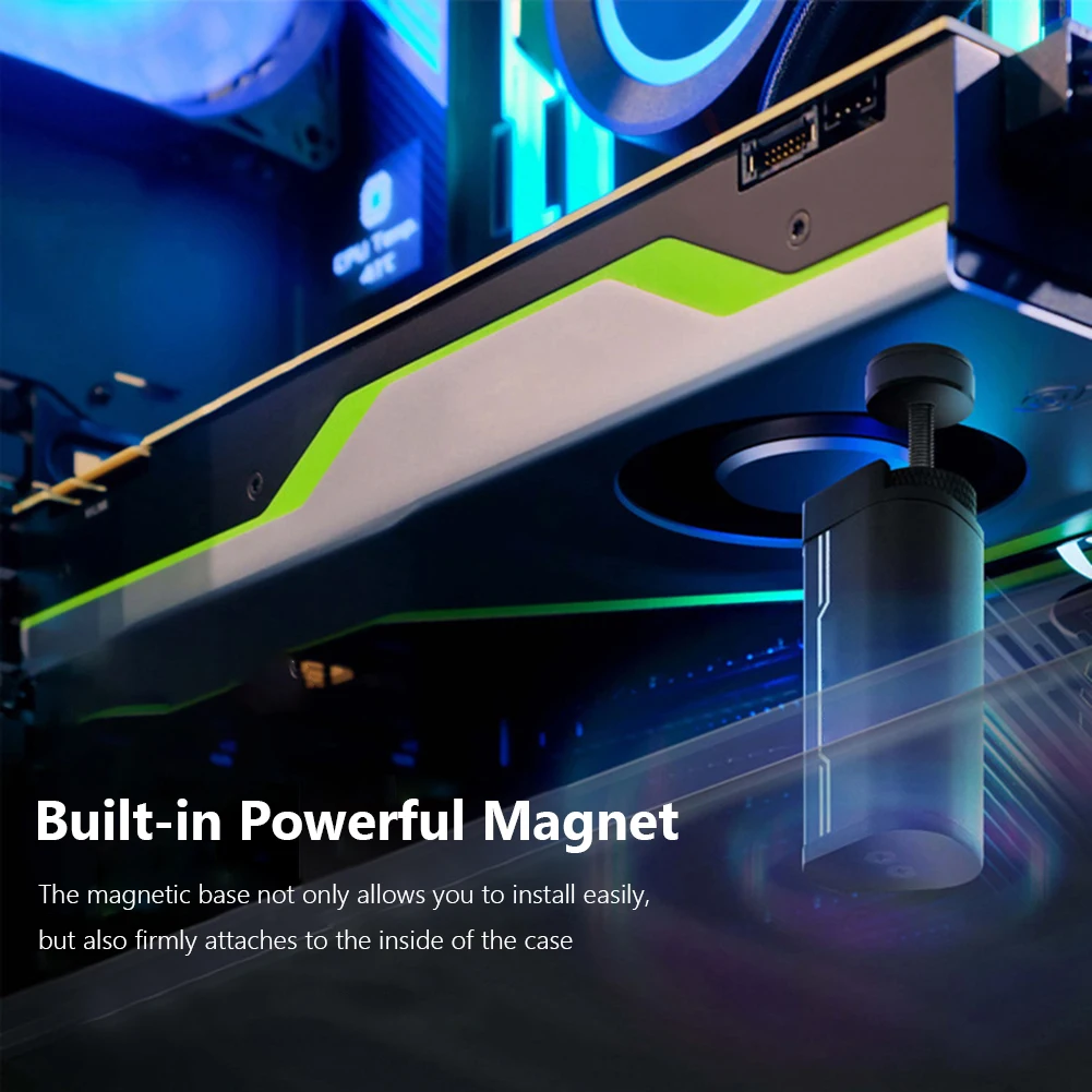 Крепкий магнитный держатель для графической карты RGB с поддержкой графического