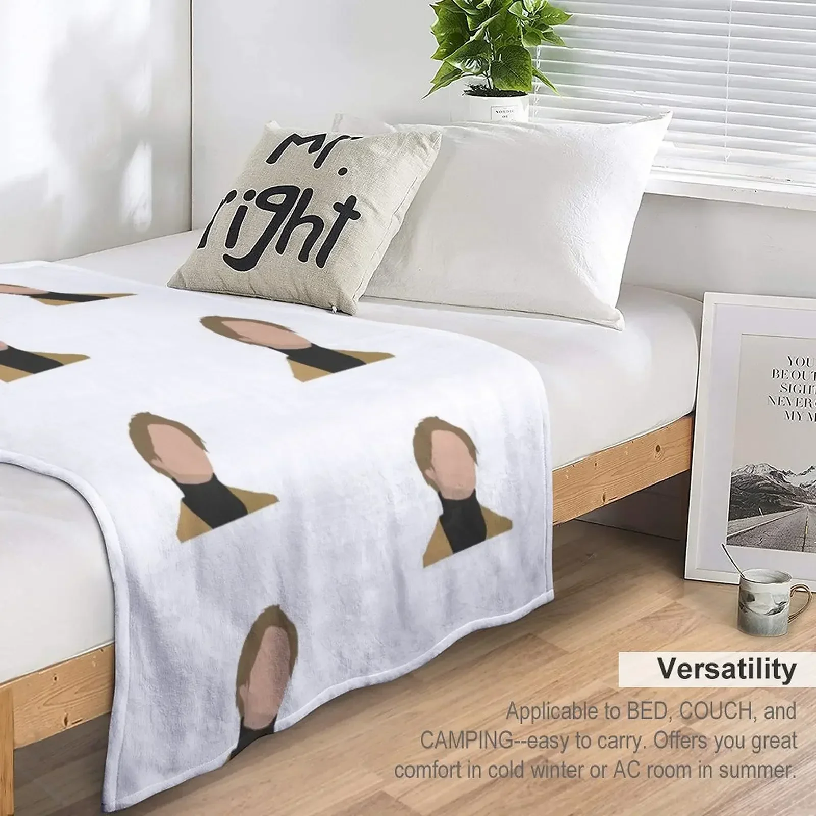 Одеяло Ruel Face to Декоративное одеяло Мягкие плюшевые клетчатые одеяла