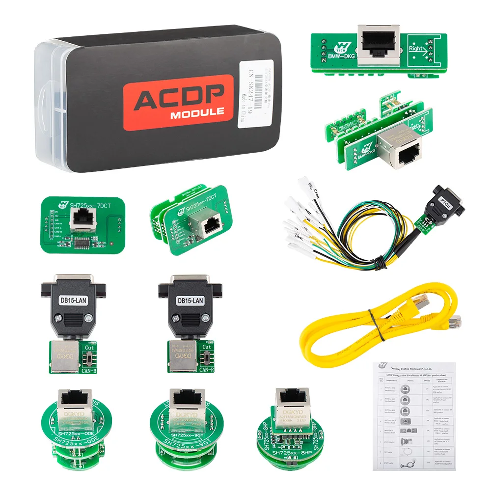 

Клон коробки передач Yanhua Mini ACDP Module19 SH725XX с лицензией A000