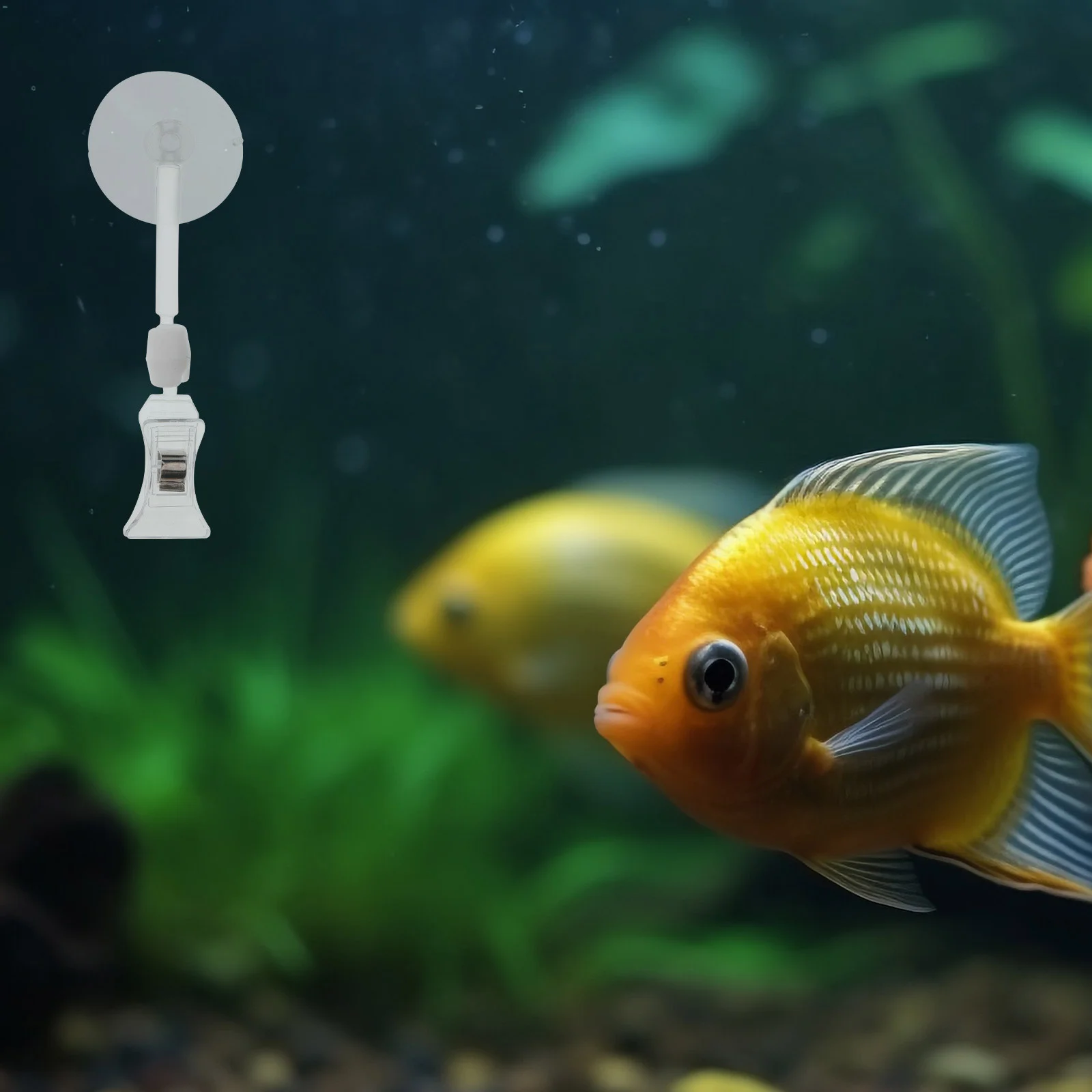 6 шт. зажим для аквариума портативный присоски кормления овощная присоска