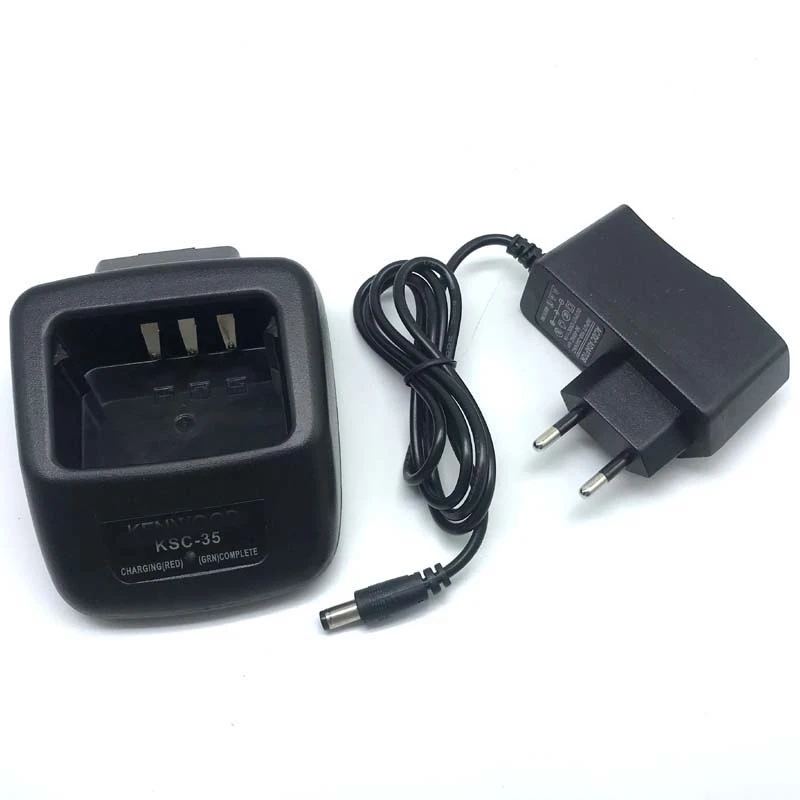 KSC-35 Li-ion Battery Rapid Desktop Charger for KENWOOD KNB-63L KNB-65L KNB-45L KNB-45 For TK2400 TK3207 TK2207 TK-U100 Radio