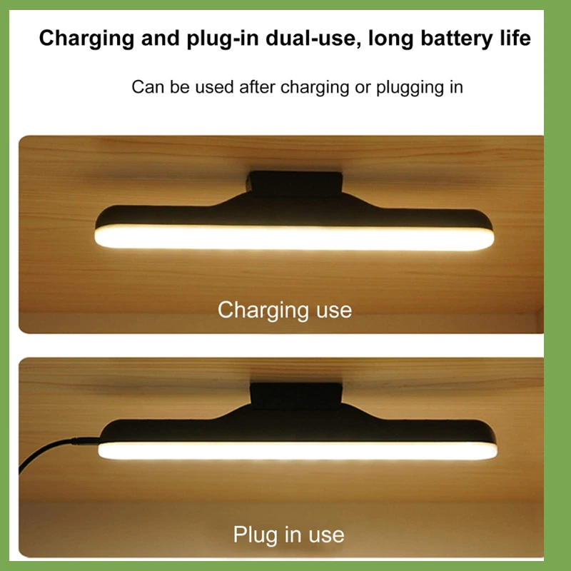 

Touch Light Bar cabinet light 3W Built-in 2000mAh Battery and Stick Magnet Mount for Reading Makeup Mirror Bedside lamp