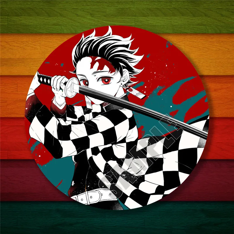 Kimetsu No Yaiba: Yuukaku-hen Значки для косплея аксессуары аниме брошь сумки одежды рюкзака -