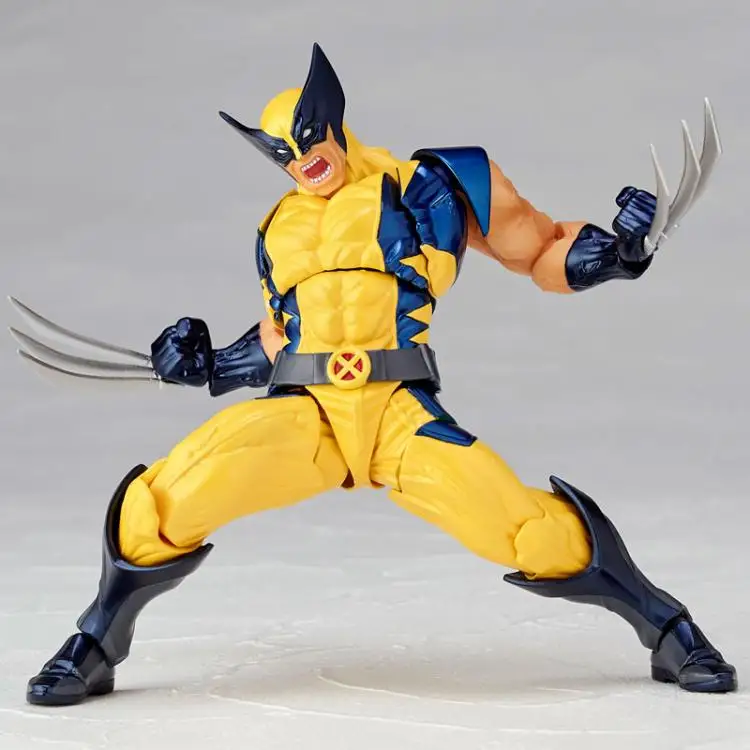 

Экшн-фигурка Росомаха YAMAGUCHI, игрушка Logan желтого цвета, модель X-Men, подарок для настольной коллекции кукол
