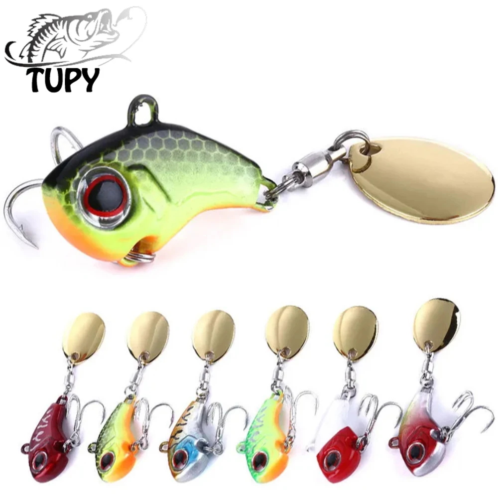 

1 шт. вращающаяся металлическая Вибрирующая Приманка VIB, блесна, ложка, рыболовные приманки 9 г, 16 г, 21 г, приманки для джиггинга, зимняя искусс...