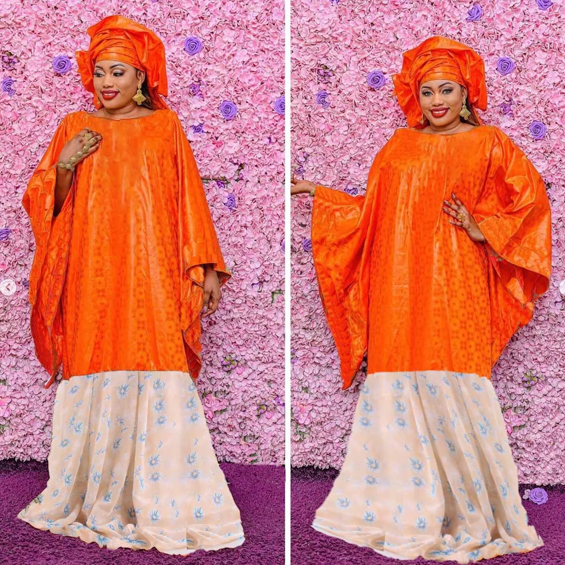 

Turkey Bazin Riche Long Dresses For African Nigeria Women Traditional Wedding Party Clothing Dashiki Robe Original Bazin Dress