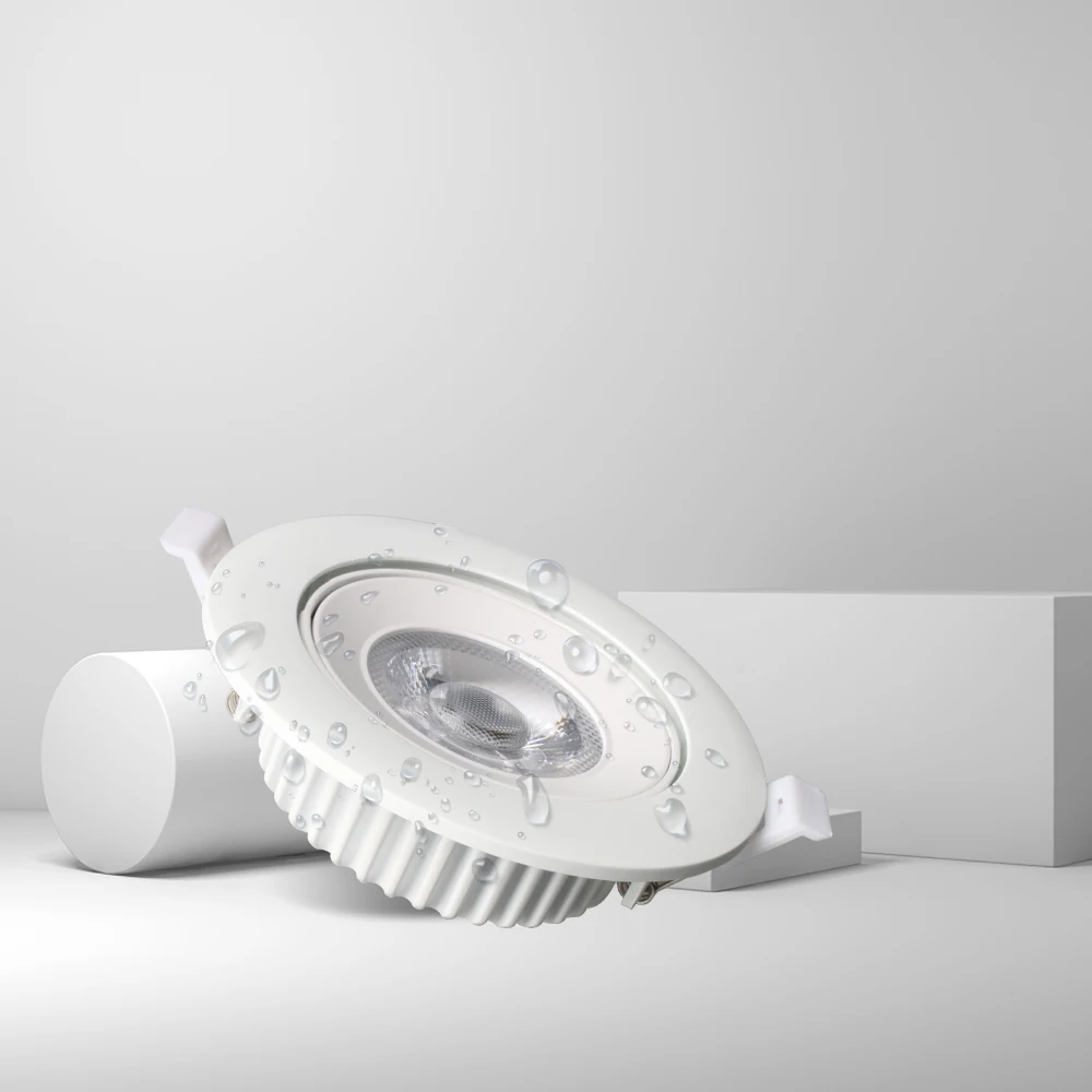 

Waterproof Lights Bathroom Ceiling Balcony Spotlight Lamp Downlight Recessed Sauna
