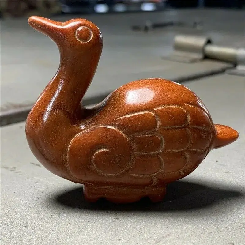 

Китайские Редкие антикварные украшения для утки и чая, украшение для дома, коллекция поделок