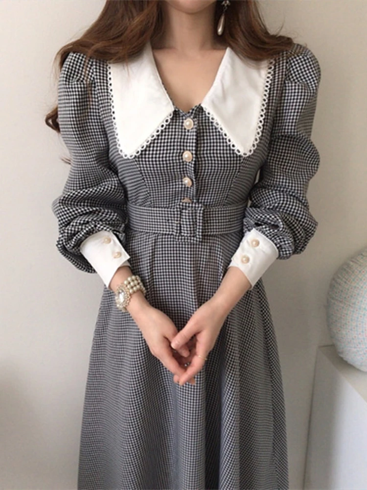 

Женское слитное деловое вечернее платья, миди, лето, в Корейском стиле