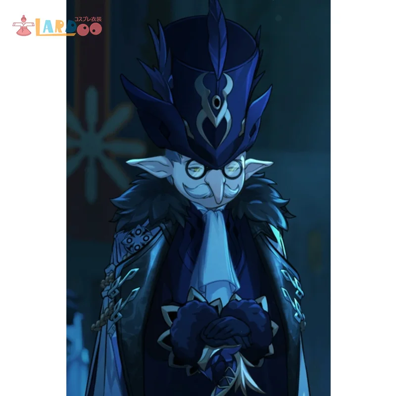 

$6 Deposit = $8 Coupon Lardoo Game Genshin Impact Fatui Pulcinella Cosplay Costume Genshin Impact 2022 New Skin