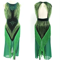 whynot dance tube bead fringe latin dance competition string dress for girls or women fast free shipping