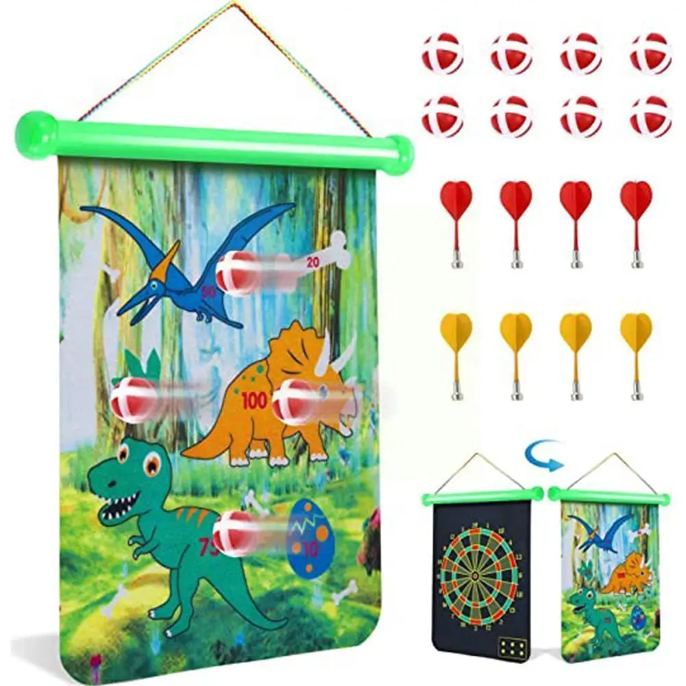 

Двусторонняя магнитная доска-Дротика, Детская защитная пластина для игры, защитные игрушки, 8 Дротика, Дротика N1h3