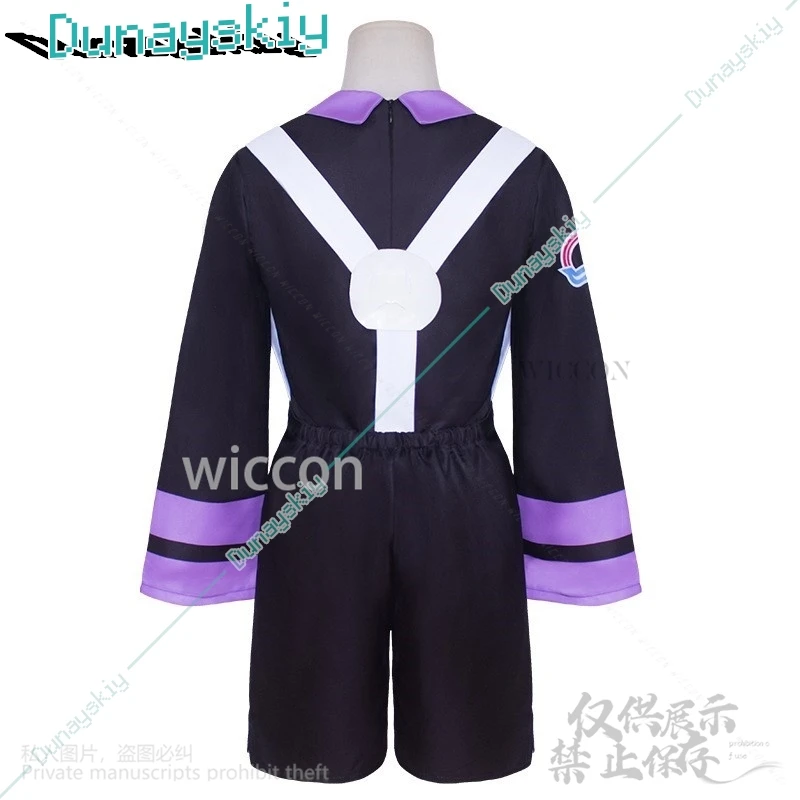 Аниме Poeemon Game Косплей Костюм Аллистры Шорты с длинными рукавами Униформа Парики