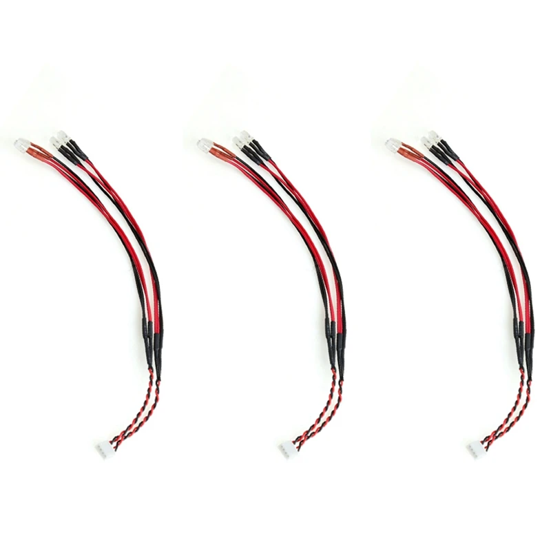 

3X RC Car LED Light Headlights And Taillights For Kyosho Mini-Z AWD MA020 MR03 FWD RWD 1/28 RC Car Upgrade Parts