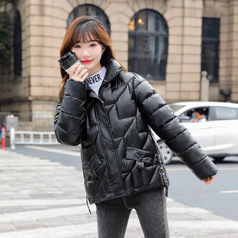 for 2023 Casual Coat Women Coats and Jackets Short Parka Femme Outerwear Korean Winterjacke Damen Zm