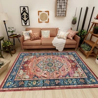 bohemian retro ethnic style large living room carpet prayer rug home bedroom decoration tatami mat entrance doormat customizable