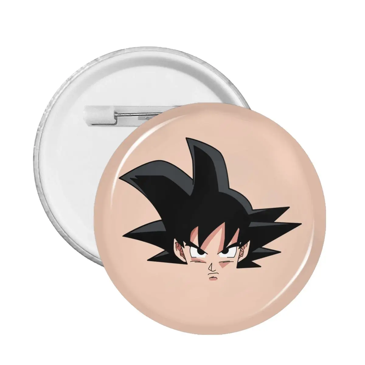 Son Goku Badges Japan Anime Cartoon Brooch for Bag Awesome Lapel Pins 59mm Jewelry Accessories Gift