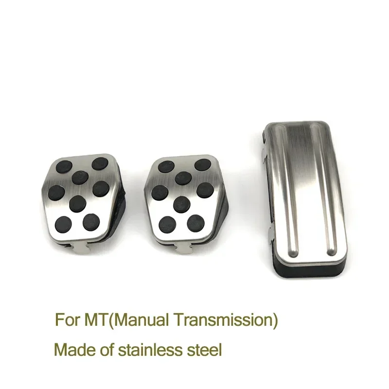 

Автомобильный комплект педалей для газа и топлива, педали тормоза, чехлы для педалей для Ford Focus 2 3 4 MK2 MK3 MK4 RS ST Kuga Escape