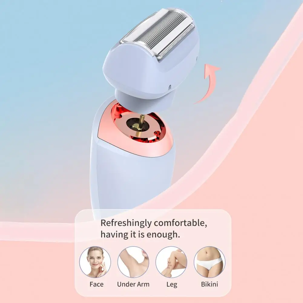 Электрические бритвы для женщин 2 в 1 с USB триммер бикини лица удаление волос тела