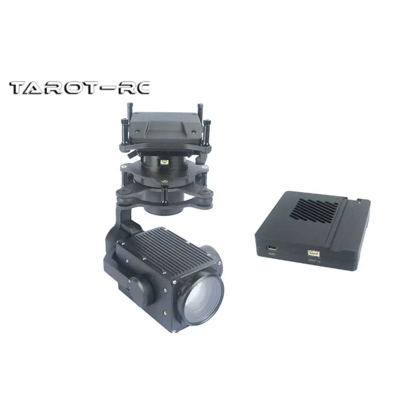 

Tarot 30x Optical Zoom 3-axis Gimbal HDMI Output With Tracking T30X-HDMI for UAV Fire Fighting Search Rescue Security