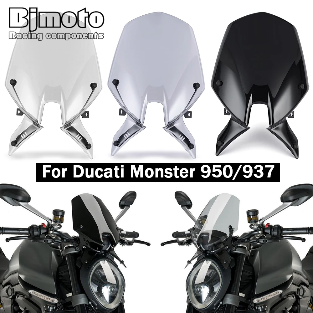 

Ветрозащитный экран для лобового стекла мотоцикла Ducati Monster 937 950 2021-2022