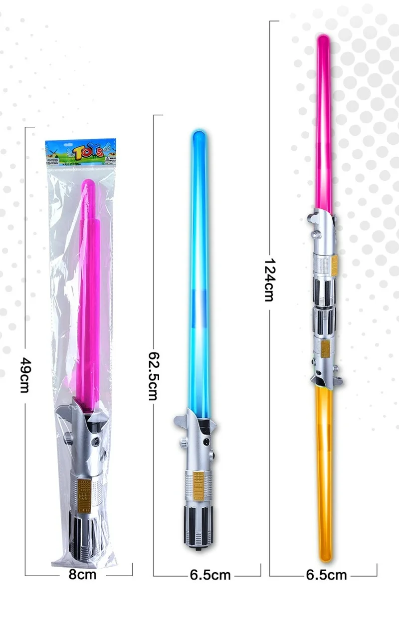 Световой меч серии E8 выдвижной Дарт Вейдер лазерный игрушки для детей подарок