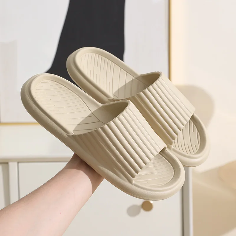 EVA deodorant household slippers female summer couple home indoor soft bottom bathroom bath non-slip sandals male summer