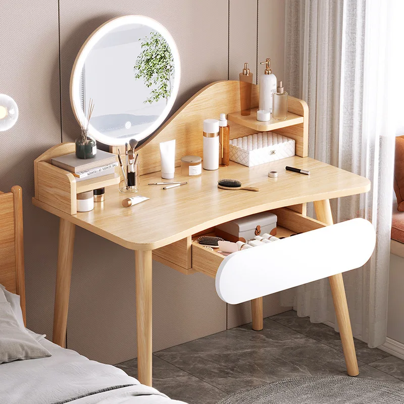 Makeup Tables Hairdresser Dresser Bedroom Furniture Vanity Table With Mirror Vanity Chair Desk Storage