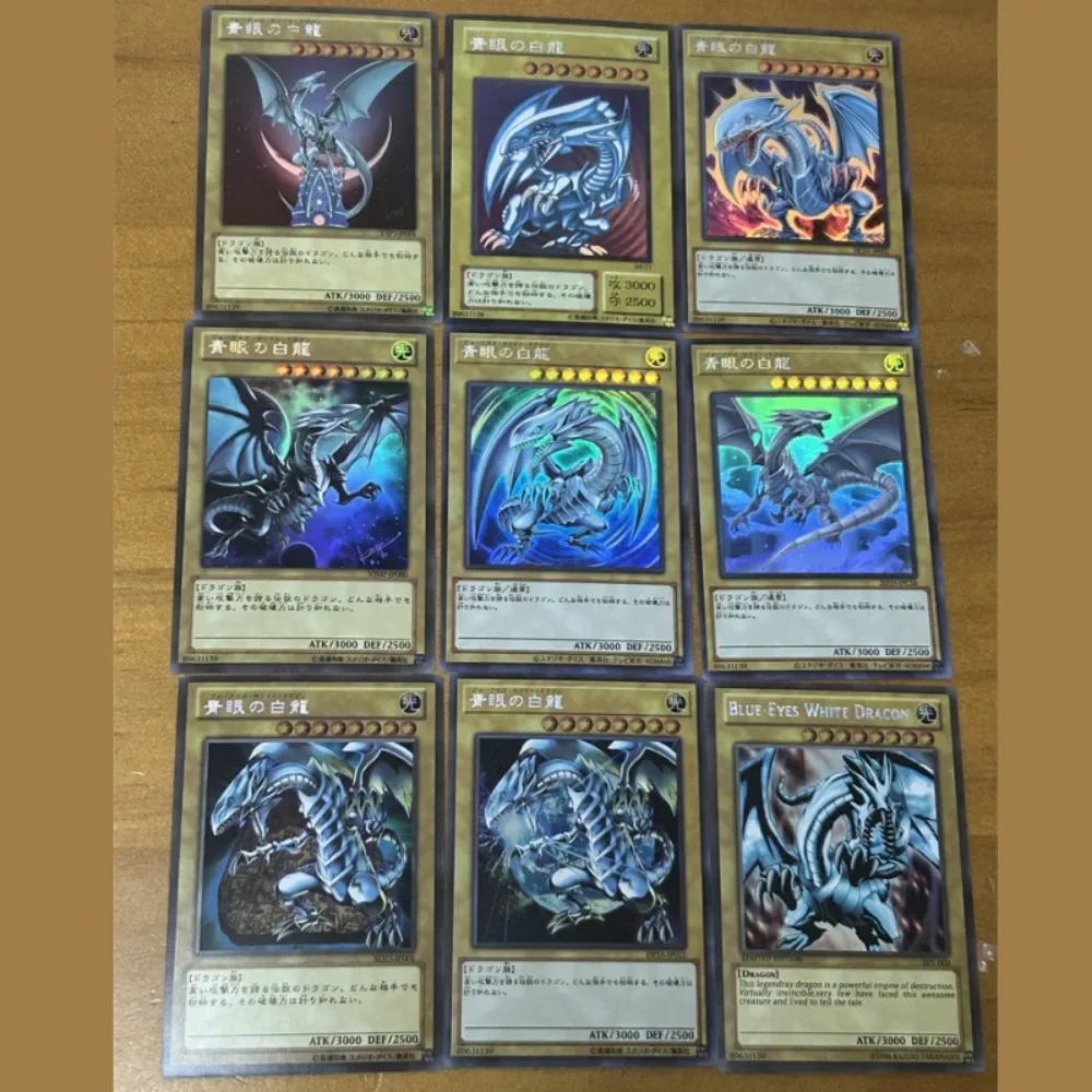 DIY Yu-Gi-Oh Dark Magician BlueEyes White Dragon Girl Флэш-карта Аниме Периферийные игры Коллекционная