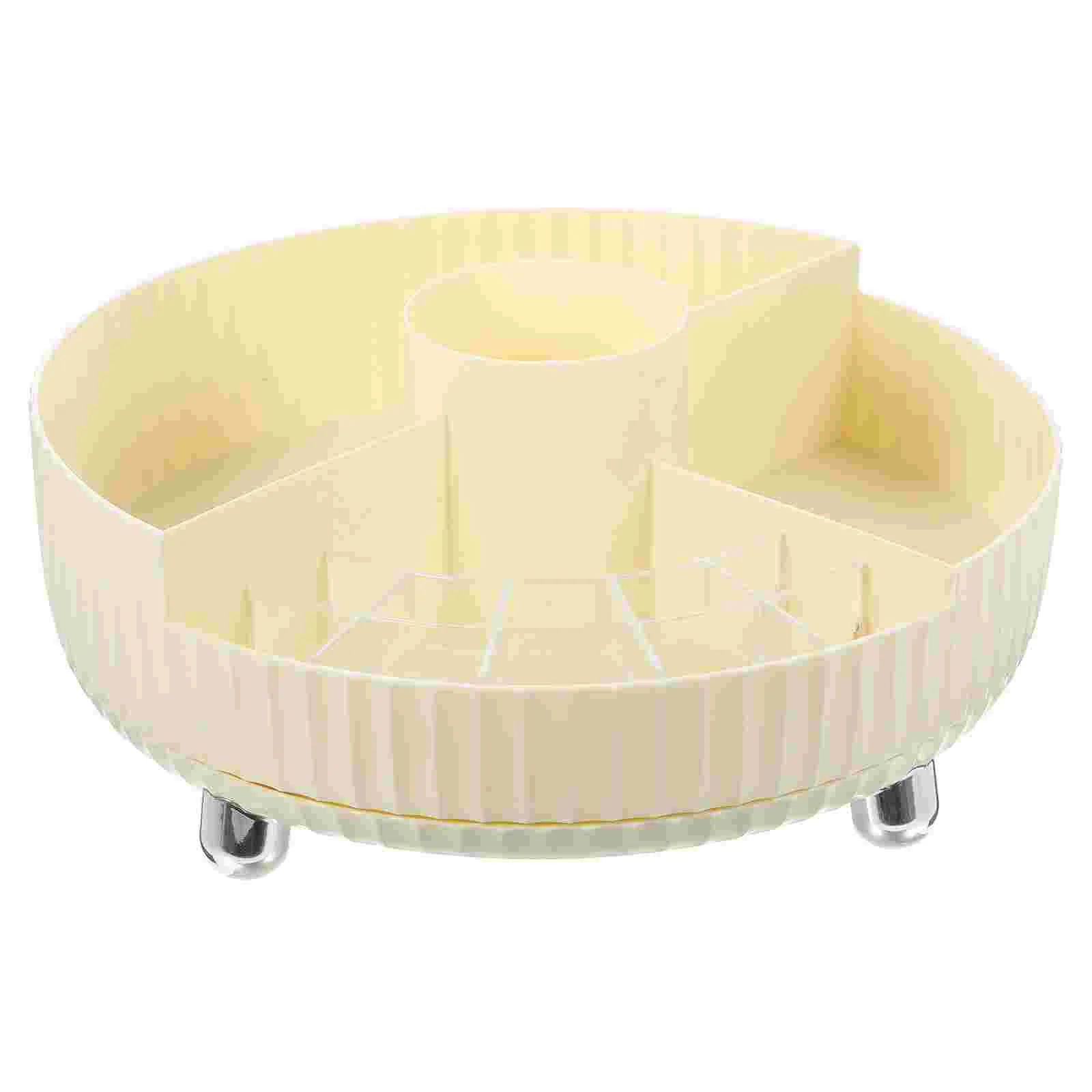 

Large Capacity Organizer Bathroom Countertop Skincare Organizer Dresser Rotating Storage Organizer
