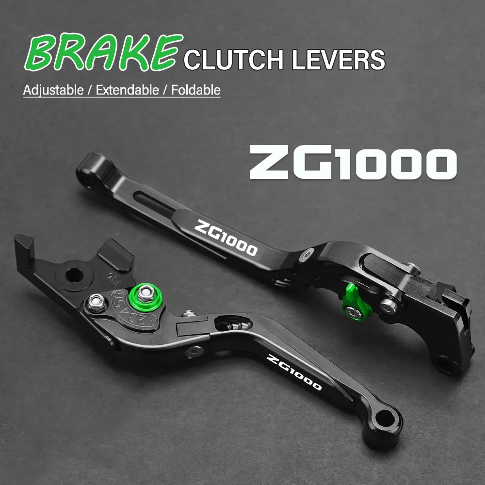 

FOR KAWASAKI ZG1000 CONCOURS 1992-2006 Motorcycle Hand Brake Clutch Adjustable Levers Handle Folding Extendable Lever grip