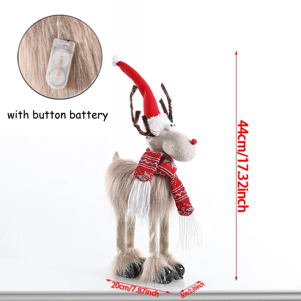 

Рождественский плюшевый лось с подсветкой BALONAR