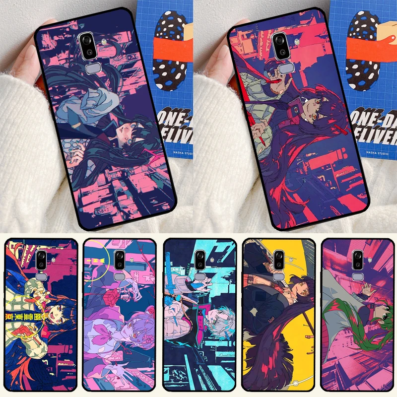 ghost city tokyo Cute Anime Girl Case For Samsung Galaxy J8 A6 A8 J4 J6 Plus A7 A9 2018 J1 J3 J7 J5 2016 A3 A5 2017 Cover