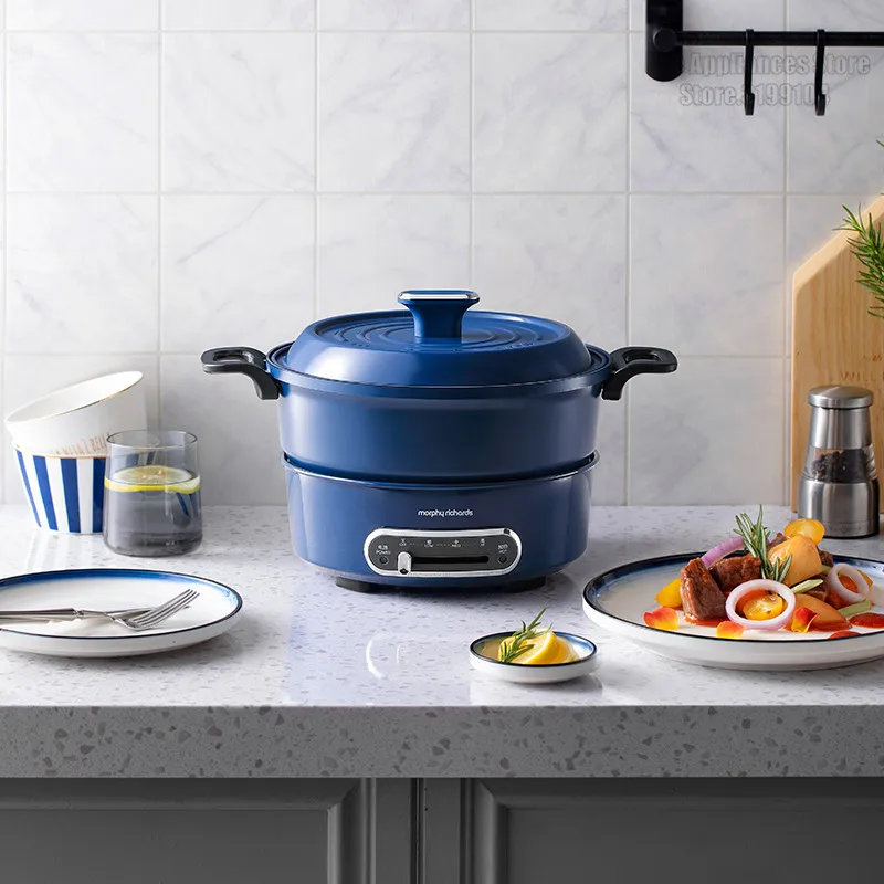 Мультиэлектрическая плита MORPHY RICHARDS MR9087 бытовая электрическая кастрюля 1400 Вт 3