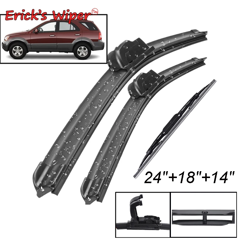 

Набор щёток стеклоочистителя Erick's для Kia Sorento I 2002 - 2009 лобового стекла