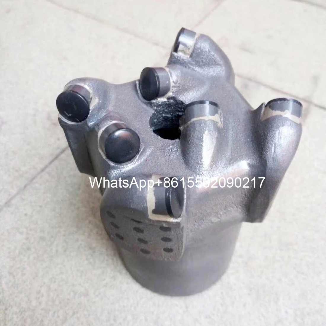 

Sintered compact PDC drill bit/coal mine water exploration bit hard rock drill bit/coreless matrix drill bit