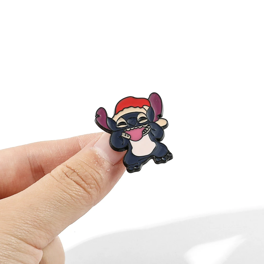 Металлическая эмалированная булавка для сумок в стиле Disney