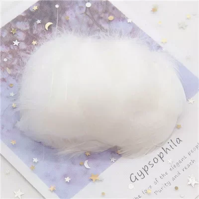 

Goose Feathers 4-8cm Small Floating Colourful Swan Feather Plume for Craft Wedding Jewelry Home Decoration Plumes 100pcs