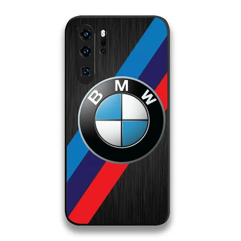 Роскошный автомобильный чехол M-Power для телефона BMW Huawei Mate 10 20 Lite Pro X Honor Play Y6 5 7 9 Prime