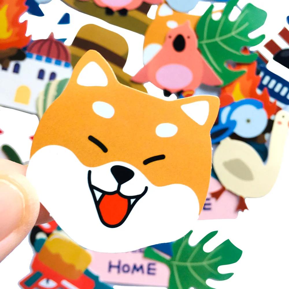 40 шт./упаковка водонепроницаемые наклейки на тему скейтборда мотоцикла гитары