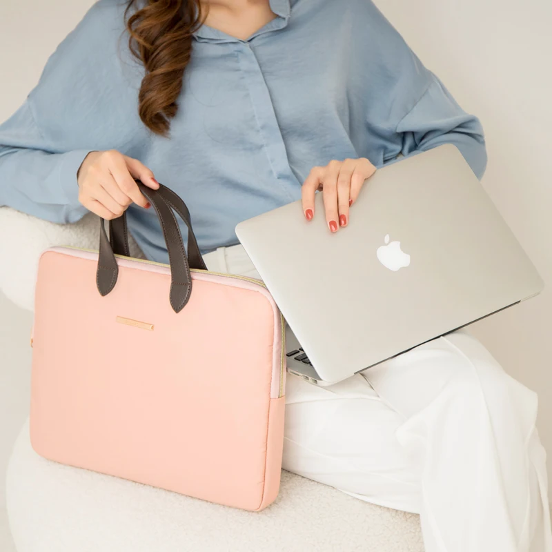 14inch Laptop Bag Case Waterproof Notebook Bag for Computer Shoulder High Quality Handbag Briefcase Bags Multifunction Tote