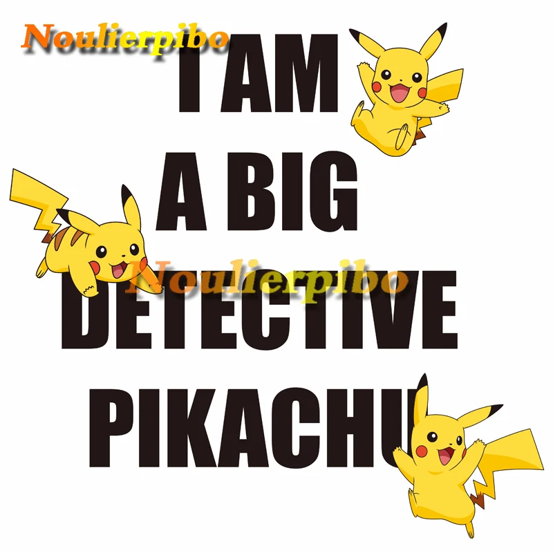 Забавные аниме автомобильные наклейки Покемон Пикачу ПВХ автомобильный бампер