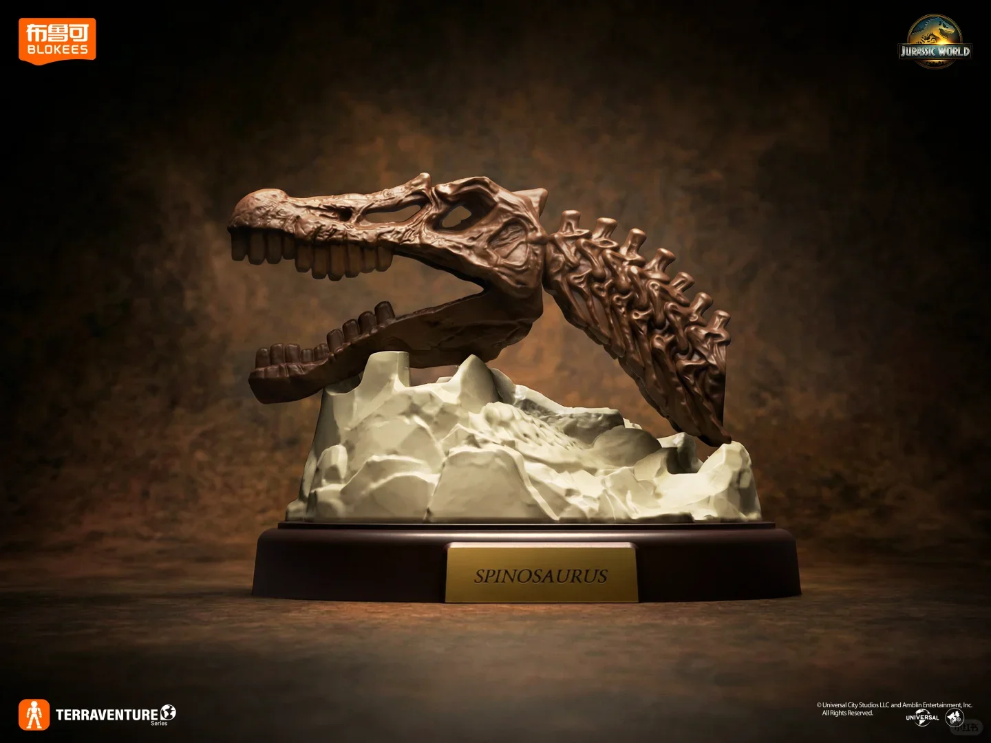 НОВИНКА: Blokees Jurassic World, Третье издание, Оригинальный конструктор-сюрприз с динозавром Спинозавром, Коллекционная модель, Подарок для взрослых (art.: 3920dc652cad8) - 3920dc652cad8