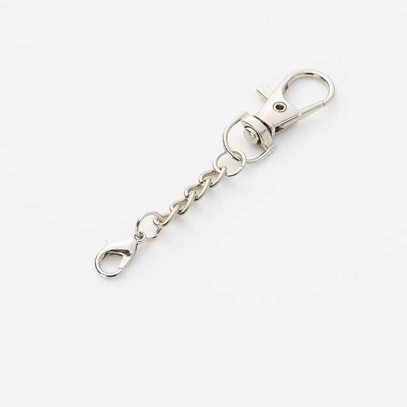 5/10/20Pcs Snap Hook Trigger Clips Buckles For Keychain Lobster Lobster Clasp Hooks for Necklace Key Ring ClaspDIY Making images - 6