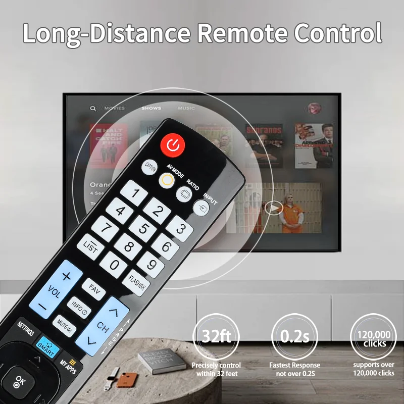 АКБ 737565 Замена пульта дистанционного управления LG для Smart TV 32LD550 42LD550 39LB5800 42LD50 46LD550