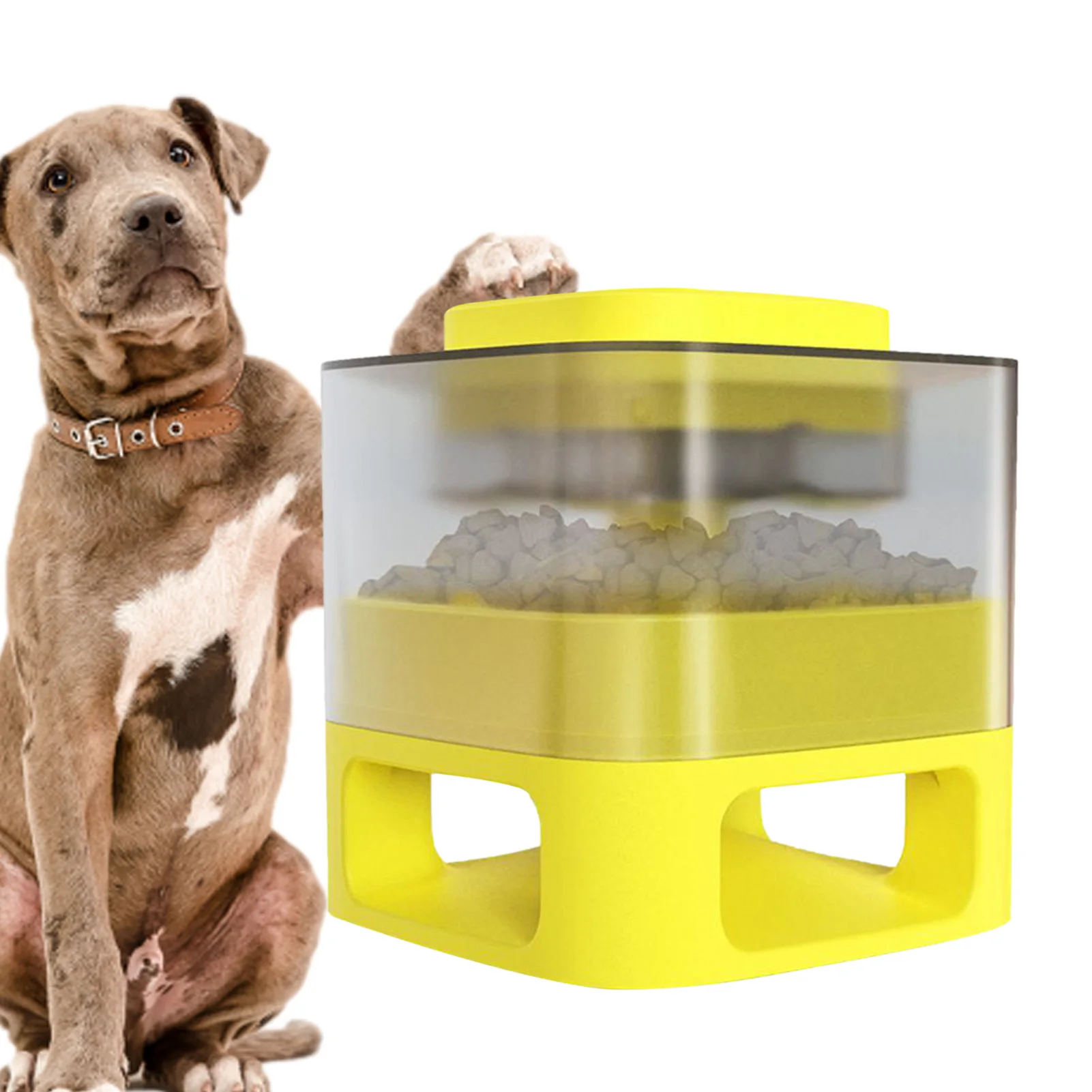 

Игрушка для собак с утечкой еды, игрушка для собак с утечкой еды, кормушка для собак с медленным питанием, игрушка для тренировки IQ и обогаще...