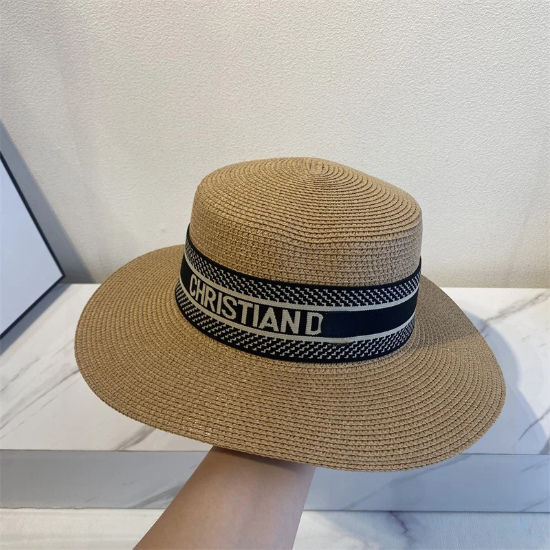 

Women Hat Panama Soft Shaped Straw Sun Hat Summer Women/Men Wide Brim Beach Sun Cap UV Protection Fedora Beach Hat