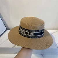 women hat panama soft shaped straw sun hat summer womenmen wide brim beach sun cap uv protection fedora beach hat