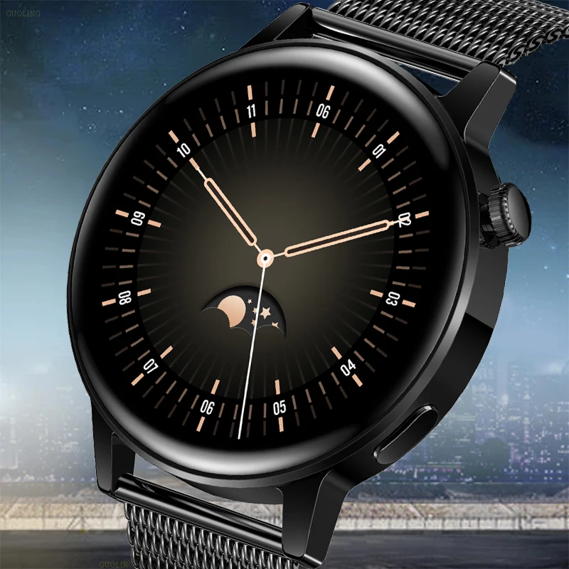 Мужские Смарт-часы с Bluetooth 390*390 HD пульсометр фитнес-трекер IP67 водонепроницаемые